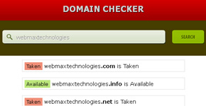 Domain Availabilty Checker