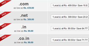 Domain Price List